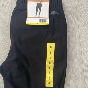 Eddie Bauer Black Fleece Lined Pants size 6